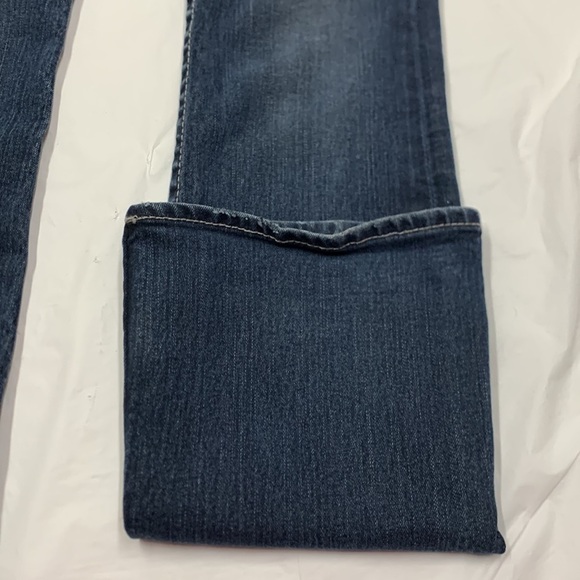 Women Big Star Dark Blue Casey K Low Rise Boot Cut Jeans Size 26L - Picture 3 of 15